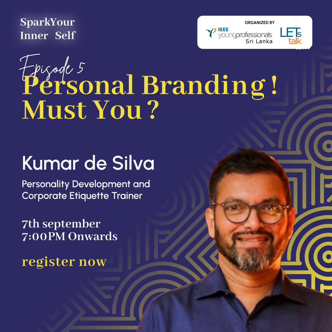 Personal Branding! Must You? Flyer - LETs talk 2022