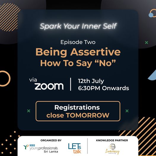 Being Assertive: How To Say No | Spark Your Inner Self