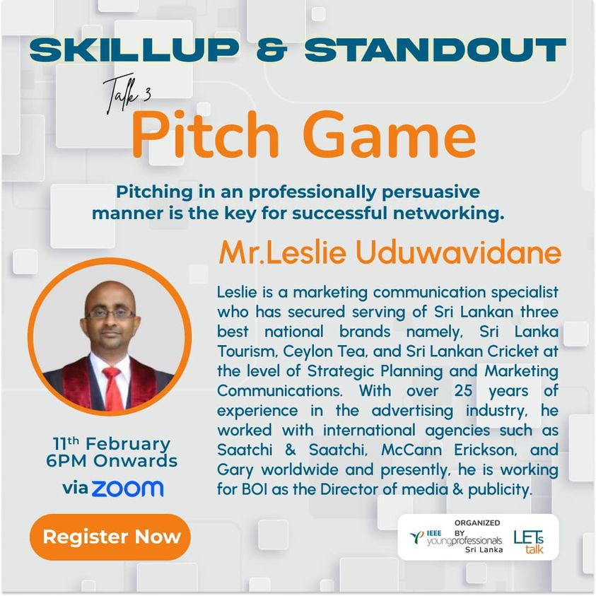 Pitch Game | SkillUp & Standout